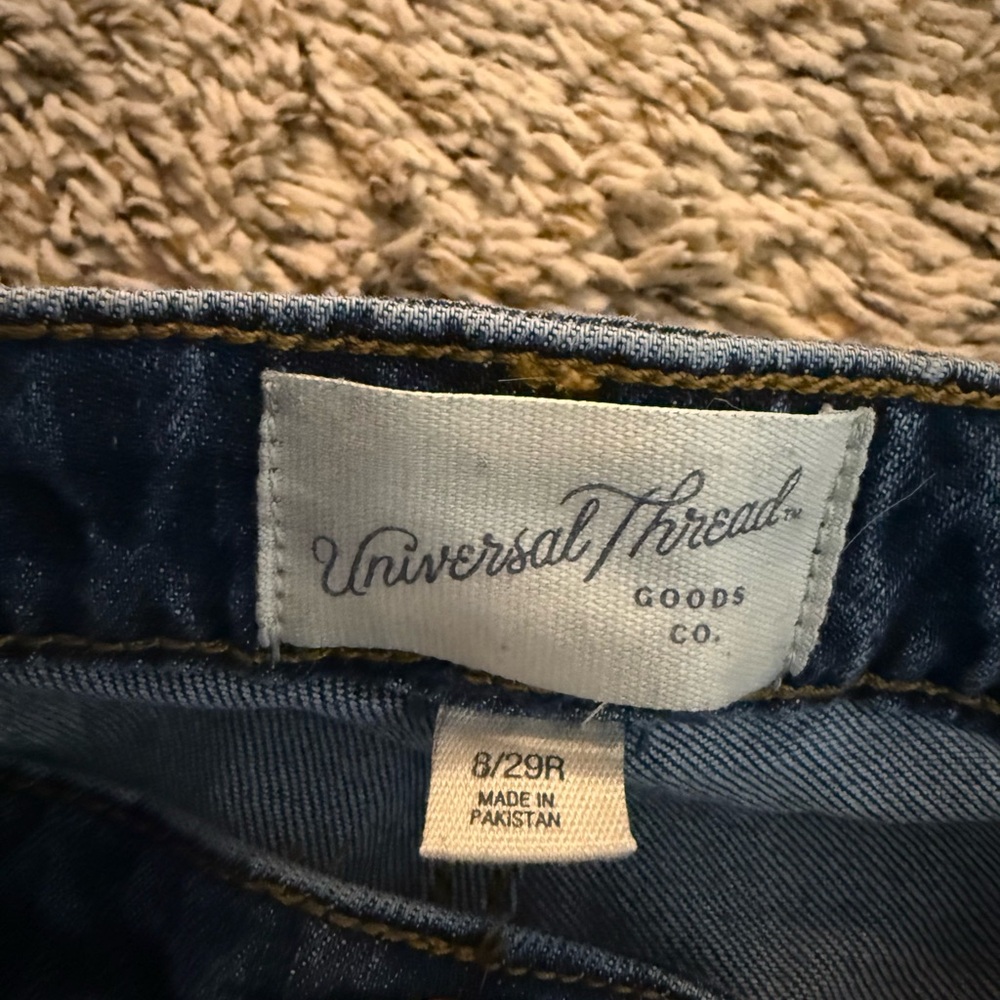 Universal Thread High Rise Slim Straight Jeans - Picture 2 of 5